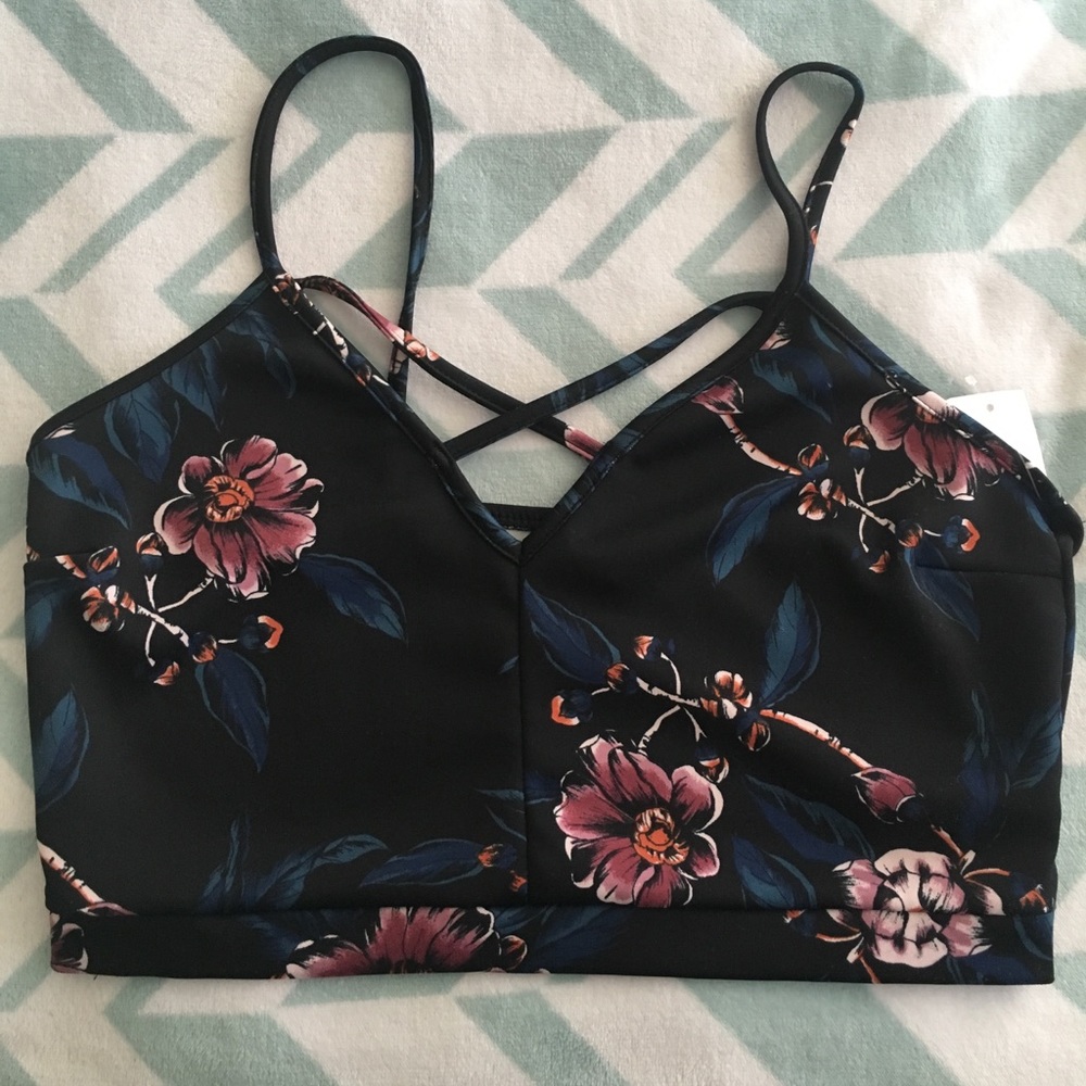 Charlotte Russe Cropped Tank